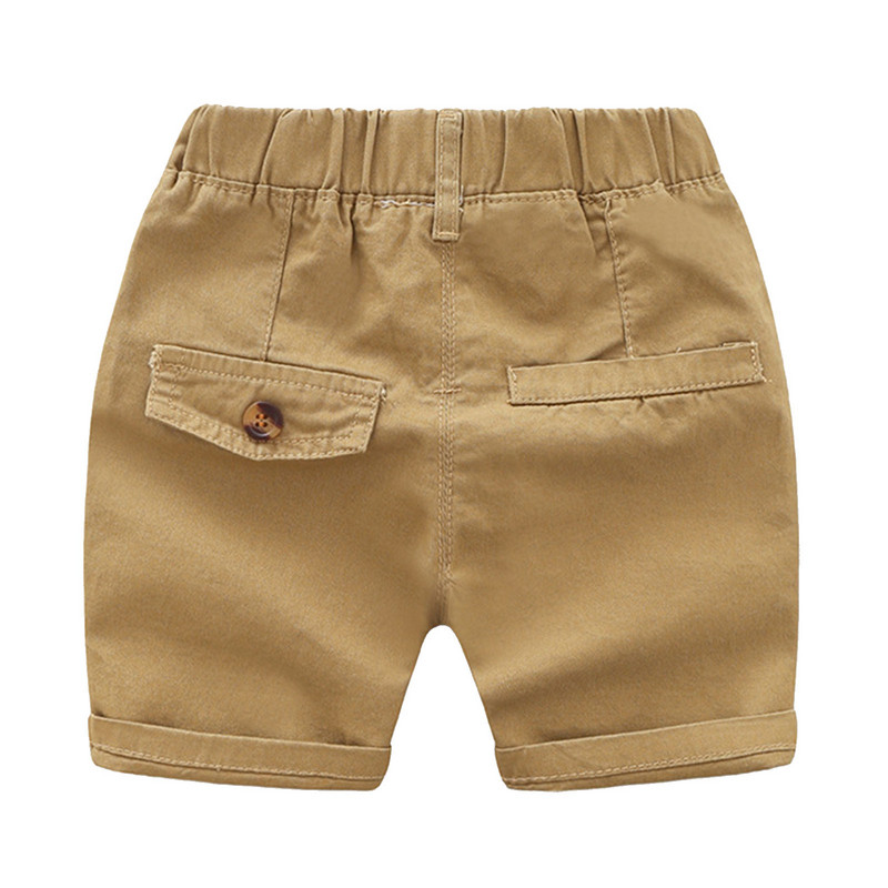 Mala djeca, dječaci, ljetne ležerne kratke hlače s čvrstim elastičnim pojasom, chino kratke hlače s ravnim nogavicama, kratke hlače za dječju zabavu, školsku odjeću