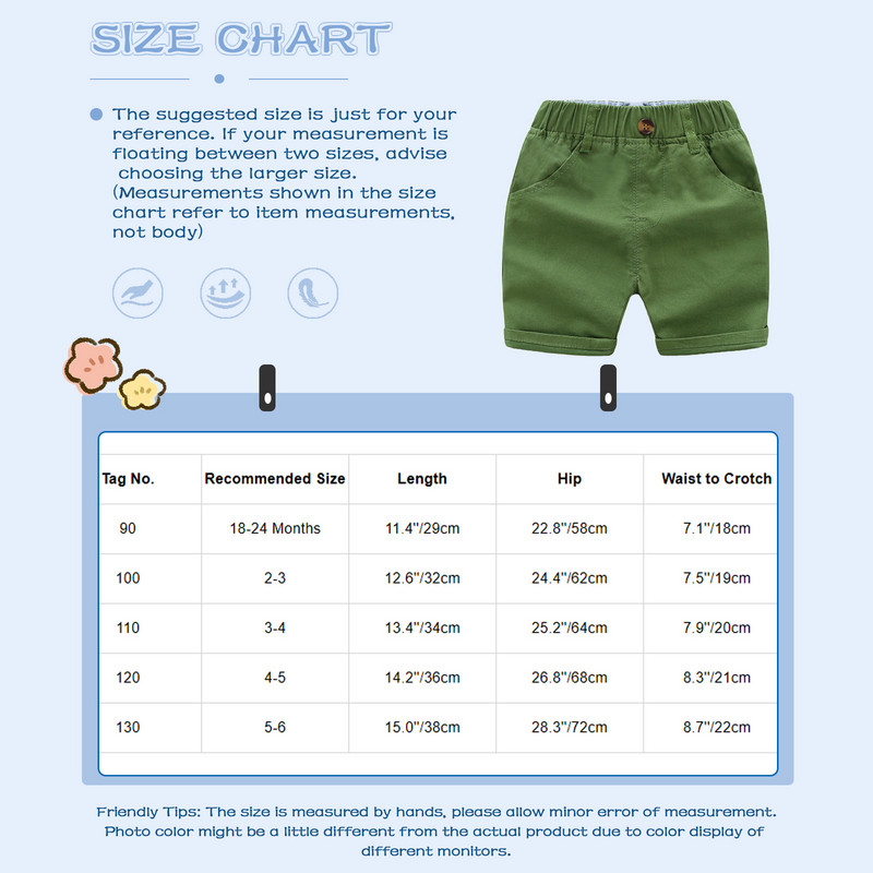 Mala djeca, dječaci, ljetne ležerne kratke hlače s čvrstim elastičnim pojasom, chino kratke hlače s ravnim nogavicama, kratke hlače za dječju zabavu, školsku odjeću