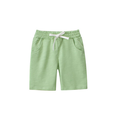 Jumping Meters 2-7T Solid Boys Girls Shorts Summer Drawstring Toddler Kids Животни Къси панталони Детско облекло