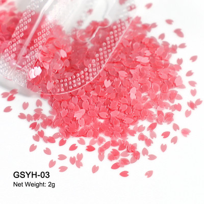 2g Hologrāfisks nagu mākslas mirdzums, spīdīgs, salds, mīļš, sirds pārslas, fliteris