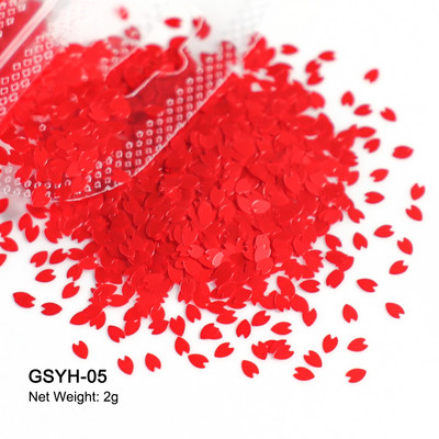 2g Hologrāfisks nagu mākslas mirdzums, spīdīgs, salds, mīļš, sirds pārslas, fliteris