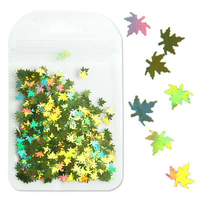 2g Hologrāfisks nagu mākslas mirdzums, spīdīgs, salds, mīļš, sirds pārslas, fliteris