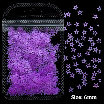 2g Hologrāfisks nagu mākslas mirdzums, spīdīgs, salds, mīļš, sirds pārslas, fliteris