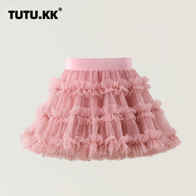 JAUNI Meiteņu svārki Tutu Bērniem Pufīgi Tilla svārki Meiteņu deju dzimšanas dienas kostīmu ballītei Princešu meiteņu apģērbi