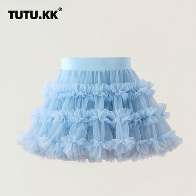JAUNI Meiteņu svārki Tutu Bērniem Pufīgi Tilla svārki Meiteņu deju dzimšanas dienas kostīmu ballītei Princešu meiteņu apģērbi