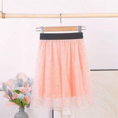 2 3 4 6 8 10 12T djevojčica sa šljokicama i zvijezdama, modna duga suknja od tila, dječje princeze, slatke suknje, ljetna odjeća za velike djevojčice