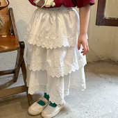 brieži jonmi 2023. gada pavasaris, vasara korejiešu stila zīdaiņiem, kokvilnas mežģīnēm, slāņveida svārki, mazuļi, bērni, princeses