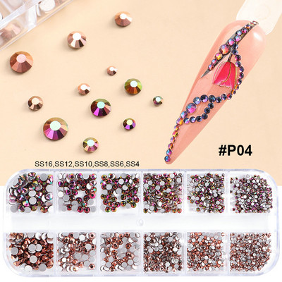 Fehér Gyöngyök Körömre Kaviár Gyöngy Nail Art Charms Decor Félforma Design 3D Kristályok Strasszkövek Manikűr Kiegészítők LA2070