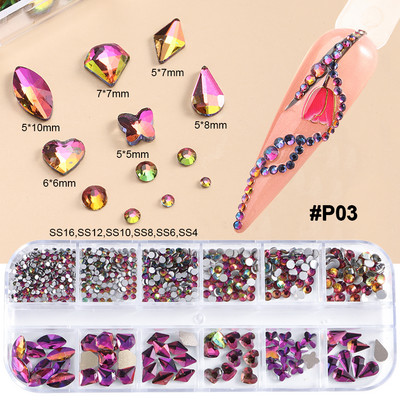 Fehér Gyöngyök Körömre Kaviár Gyöngy Nail Art Charms Decor Félforma Design 3D Kristályok Strasszkövek Manikűr Kiegészítők LA2070