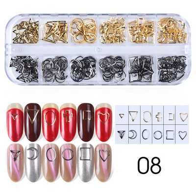 Fehér Gyöngyök Körömre Kaviár Gyöngy Nail Art Charms Decor Félforma Design 3D Kristályok Strasszkövek Manikűr Kiegészítők LA2070