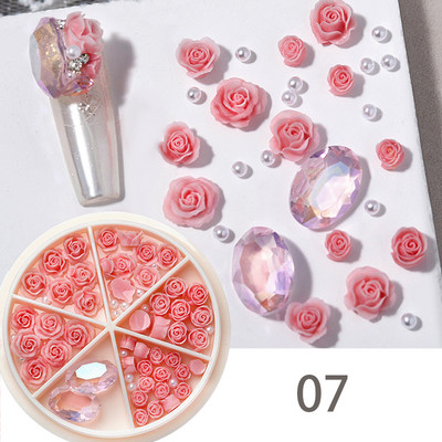 Mješovite boje Kameleon za nokte Svjetlucavi kamenčići za nokte Male nepravilne perlice za 3D ukrasne kamenčiće za nokte DIY savjeti