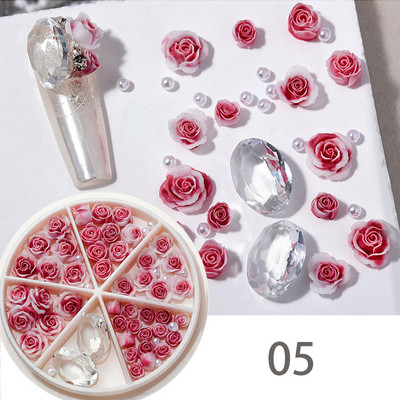 Mješovite boje Kameleon za nokte Svjetlucavi kamenčići za nokte Male nepravilne perlice za 3D ukrasne kamenčiće za nokte DIY savjeti