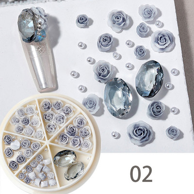 Mješovite boje Kameleon za nokte Svjetlucavi kamenčići za nokte Male nepravilne perlice za 3D ukrasne kamenčiće za nokte DIY savjeti