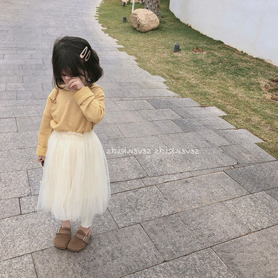 Vasaras jauni meiteņu tīklveida svārki bērniem, eleganti mazuļu svārki WT617