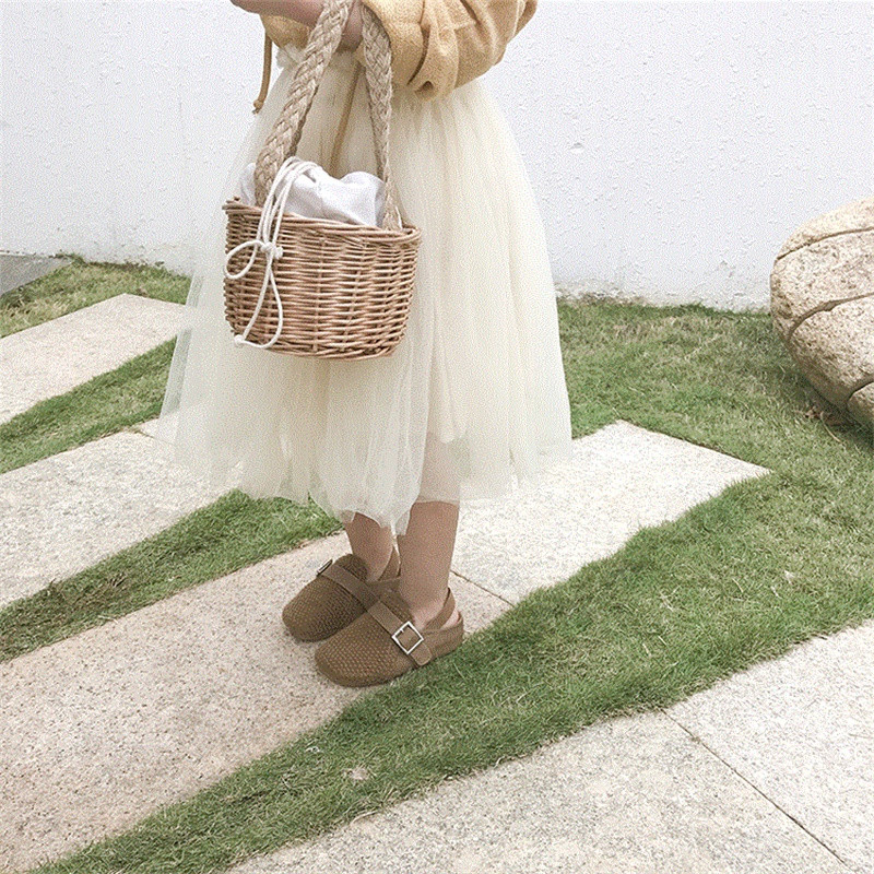 Vasaras jauni meiteņu tīklveida svārki bērniem, eleganti mazuļu svārki WT617