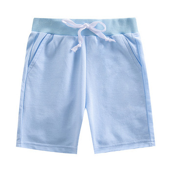 Καλοκαιρινό σορτς 2024 για αγόρια κορίτσια Βαμβακερά μονόχρωμα Παιδικά εσώρουχα ελαστική μέση παραλίας Κοντό αθλητικό παντελόνι Παιδικά ρούχα για παιδιά