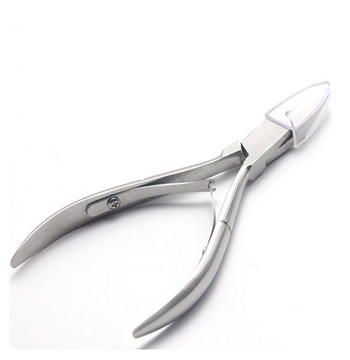 1 τεμ. Ingrown Nail Art Cuticle Nipper Clipper Edge Cutter Μανικιούρ Ψαλίδι Πένσα Εργαλείο πεντικιούρ Αφαίρεση νεκρού δέρματος