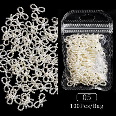 Rhinestones nagu naglu ķēde zelta sudraba nagu akmens krelles dekors 3D kalnu akmens metāla tērauda lodīšu ķēde DIY šarms nagu rotaslietu dekors