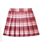 Meiteņu rūtaini svārki bērniem ar augstu vidukli kroku svārki Skolas formastērps bērniem Mode tīņu apģērbi Jauki deju mini svārki 10 12 Y