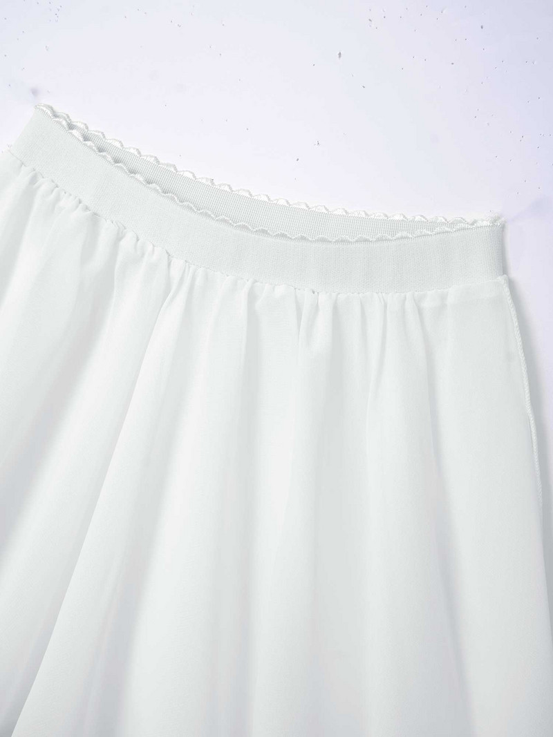 Dječja baletna plesna suknja za djevojčice Balerina Gimnastička plesna odjeća za vježbanje Elastični pojas Suknje od šifonskog vela Kostim za nastup