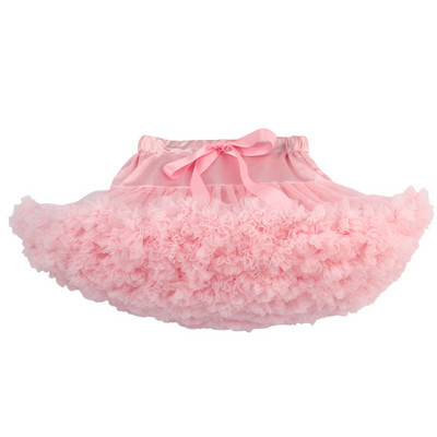 Īsi Lush Kids Tutu svārki meitenēm Rozā tilla svārki pufīgi kokvilnas mežģīnes bērnu zīdaiņu volānsvārki bērnu drēbītes ar tauriņu