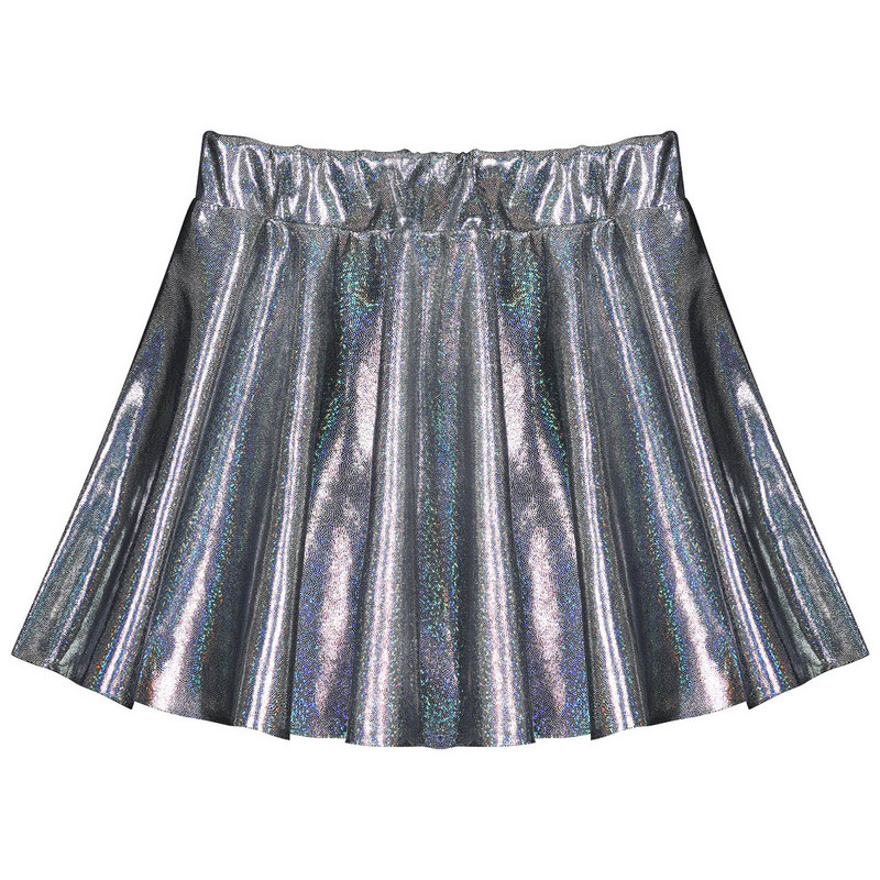 Dječje Djevojčice Sjajne plesne plisirane suknje sa šljokicama Hiphop Jazz Plesni kostim Mini suknja s elastičnim pojasom Plesna odjeća za pozornicu