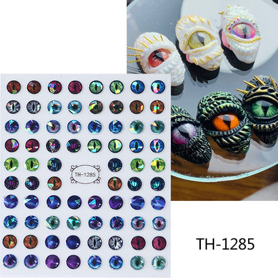 Ljubavno srce 3D naljepnica za nokte za Valentinovo s gradijentom, šareno srce, samoljepljivi klizač, šuplje naljepnice u obliku srca, dekor za manikuru