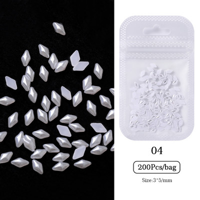 100GAB Jaukti Rhinestones Dārgakmeņi nagiem 3D Aurora Flatback Resin Crystal Nail Art Rhinestone AB Krāsu nagu DIY Dekorācijas