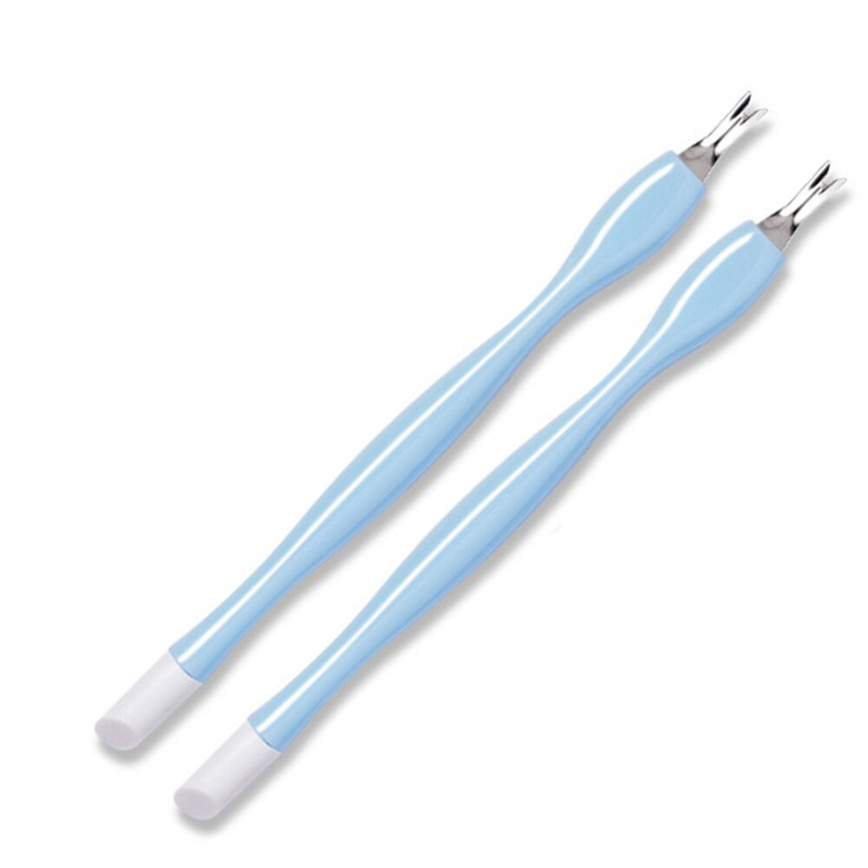 2 načina Manikura Nokti Zanoktice UV Gel Lak Gusač Odstranjivač Trimer Nehrđajući čelik Pedikura Mrtva koža Alati za njegu zanoktica