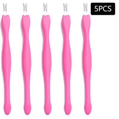 10/5 bucăți pentru îndepărtarea pielii moarte, furculiță pentru arta unghiilor, pentru îndepărtarea cuticulelor, tăietor de împingere, trimmer din oțel inoxidabil, pedichiură, instrumente pentru îngrijirea unghiilor.