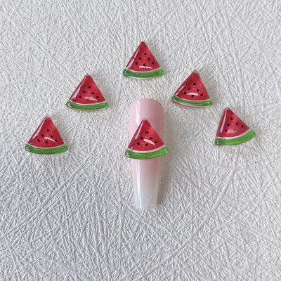 30GAB 3D augļu nagu mākslas piekariņi persiku ķiršu zemeņu Kawaii aksesuāri vasaras nagu dekorēšanai dizaina izejmateriālu materiālu rīks