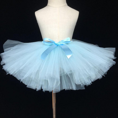 Zelena tutu suknja za djevojčice Lepršave suknje od tila za djevojčice Baletne tutu suknje za ples s mašnom od vrpce Suknje za dječje kostime