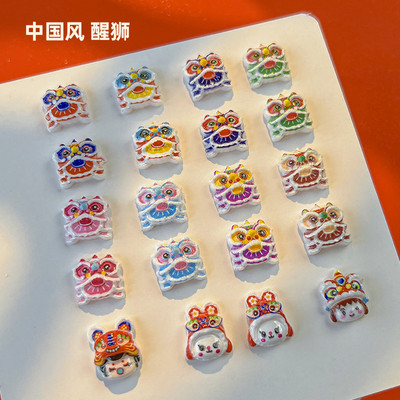 50 komada Kawaii pribora Slatka mašna s čvorom 3D privjesci za nokte od smole Skupna crno-bijela mašna Nakit za manikuru DIY Nail Art Luksuzni ukrasi
