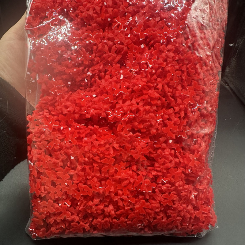 50 komada Kawaii pribora Slatka mašna s čvorom 3D privjesci za nokte od smole Skupna crno-bijela mašna Nakit za manikuru DIY Nail Art Luksuzni ukrasi