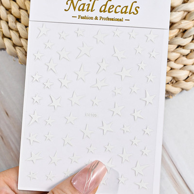 3D metalne srebrne plamene naljepnice za nokte zlatno bronzing prugaste linije klizači dizajn manikura francuski nail art ukrasna naljepnica #Y2K