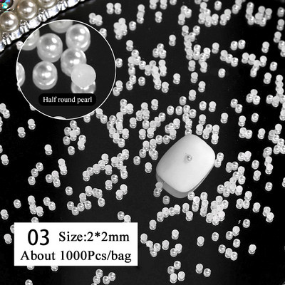 1 vrećica Mješovita šarena želatinasta traka Bowknot Nail Art šarm 3D prozirni bomboni Šareni ukrasi za nokte DIY dijelovi za nokte