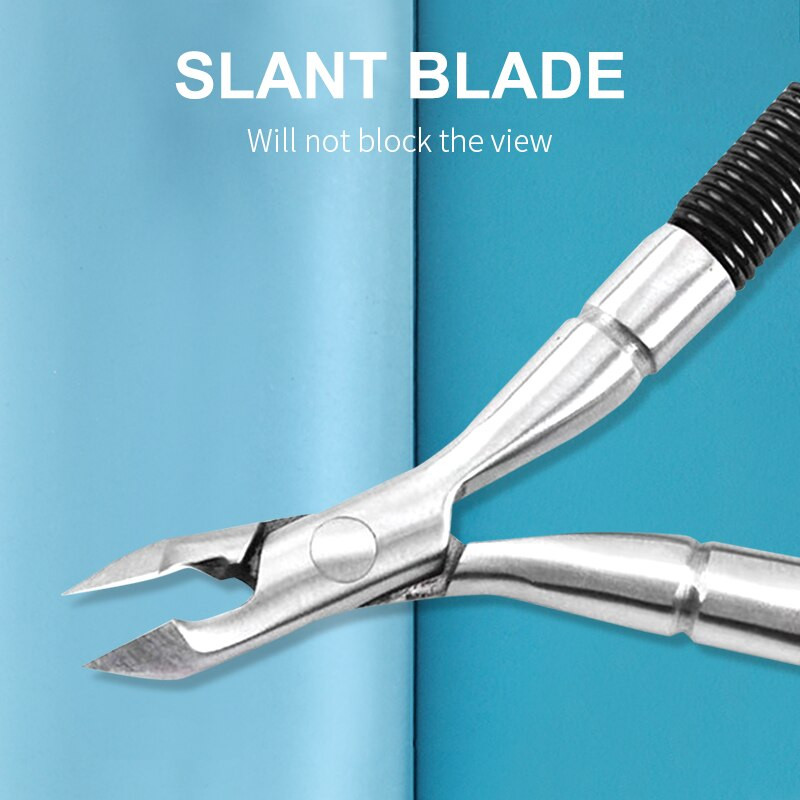 Spirālveida kutikulas trimmeris, knaibles, tīrīšanas līdzeklis nagu spraugu noņemšanai, atmirušās ādas glābšanas līdzeklis.