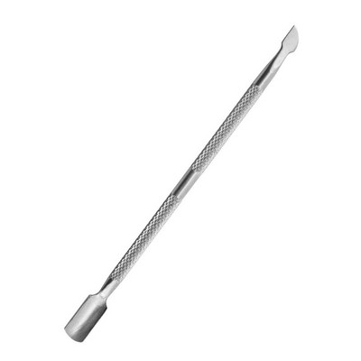 Tērauda dubultspiešanas karotes stūmējs griezuma noņemšanas līdzeklis kutikulas trimmeris manikīra pedikīra kopšanai nagu mākslas rīks