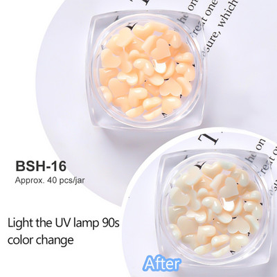 Baltos akrilo gėlės Nagų dailės dekoracijos Mišraus dydžio Kalnų krištolas Raudonas Mėlynas Brangakmenis Manikiūro Įrankiai Priedai „Pasidaryk pats“ Nagų dizainas 5 g