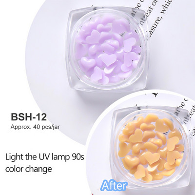 Baltos akrilo gėlės Nagų dailės dekoracijos Mišraus dydžio Kalnų krištolas Raudonas Mėlynas Brangakmenis Manikiūro Įrankiai Priedai „Pasidaryk pats“ Nagų dizainas 5 g