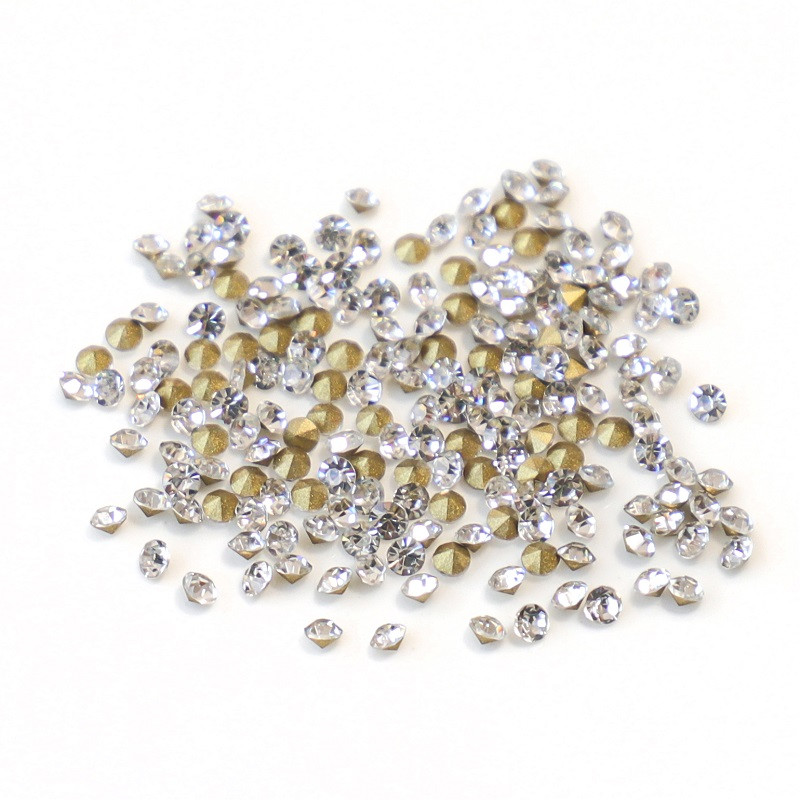 Baltos akrilo gėlės Nagų dailės dekoracijos Mišraus dydžio Kalnų krištolas Raudonas Mėlynas Brangakmenis Manikiūro Įrankiai Priedai „Pasidaryk pats“ Nagų dizainas 5 g