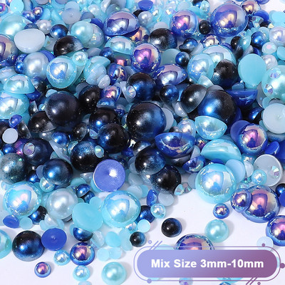 50 gab Kawaii sveķu nagu piekariņi Rhinestones konfektes krāsas karikatūra nagu mākslas rotājumi nagu presēšana piederumi piederumi aksesuāri rotaslietas