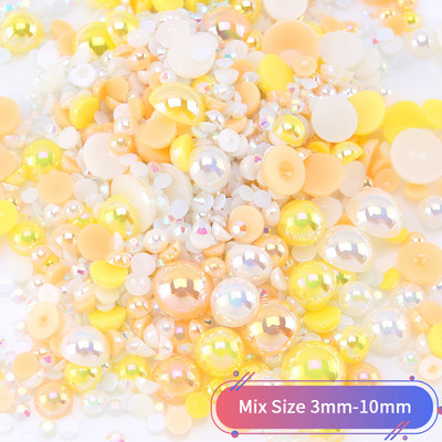 50 gab Kawaii sveķu nagu piekariņi Rhinestones konfektes krāsas karikatūra nagu mākslas rotājumi nagu presēšana piederumi piederumi aksesuāri rotaslietas