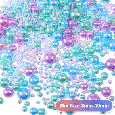 50 gab Kawaii sveķu nagu piekariņi Rhinestones konfektes krāsas karikatūra nagu mākslas rotājumi nagu presēšana piederumi piederumi aksesuāri rotaslietas