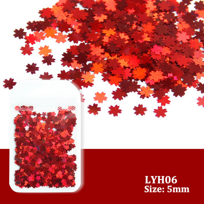 Holografic argint sclipici pentru unghii cu laser în formă de stea Paiete fulgi strălucitori Paillette DIY decorațiuni pentru unghii felii Accesorii