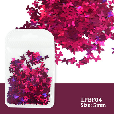 Holografic argint sclipici pentru unghii cu laser în formă de stea Paiete fulgi strălucitori Paillette DIY decorațiuni pentru unghii felii Accesorii