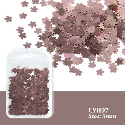 Holografic argint sclipici pentru unghii cu laser în formă de stea Paiete fulgi strălucitori Paillette DIY decorațiuni pentru unghii felii Accesorii