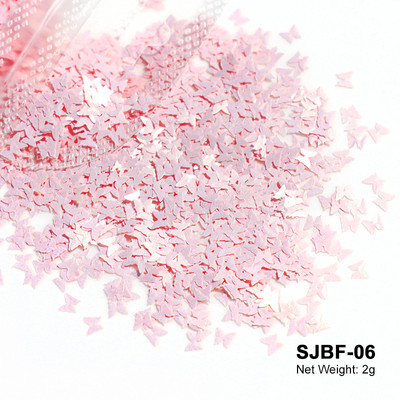 Holografic argint sclipici pentru unghii cu laser în formă de stea Paiete fulgi strălucitori Paillette DIY decorațiuni pentru unghii felii Accesorii