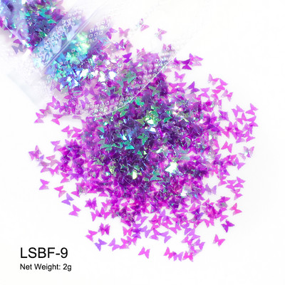 Holografic argint sclipici pentru unghii cu laser în formă de stea Paiete fulgi strălucitori Paillette DIY decorațiuni pentru unghii felii Accesorii