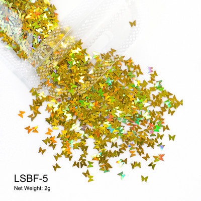 Holografic argint sclipici pentru unghii cu laser în formă de stea Paiete fulgi strălucitori Paillette DIY decorațiuni pentru unghii felii Accesorii